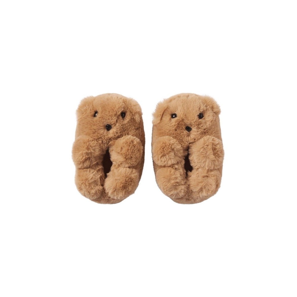 Skims Teddy Bear Plush Slippers 37